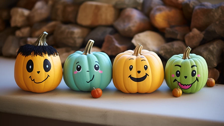 9 Innovative Halloween Pumpkin Decorating Ideas Without Carving