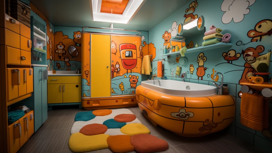 7 Creative and Enjoyable Kids Bathroom Concepts