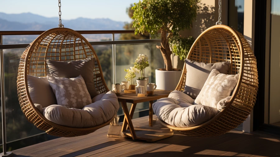 8 Swing Ideas for Balcony