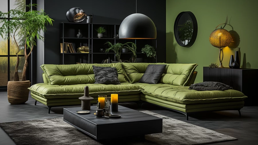Enhancing Your Living Room: 7 Combining Stylish Colors with Black Walls