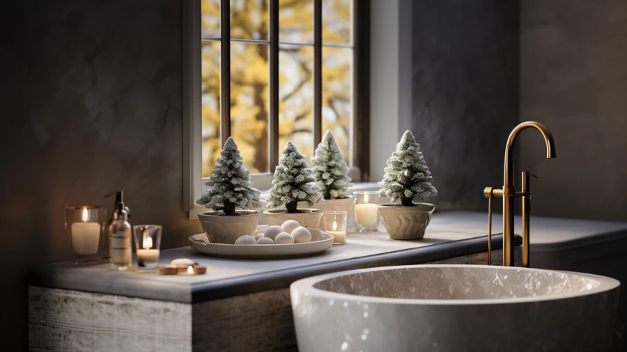 7 Festive Christmas Bathroom Decor Ideas for Your Home