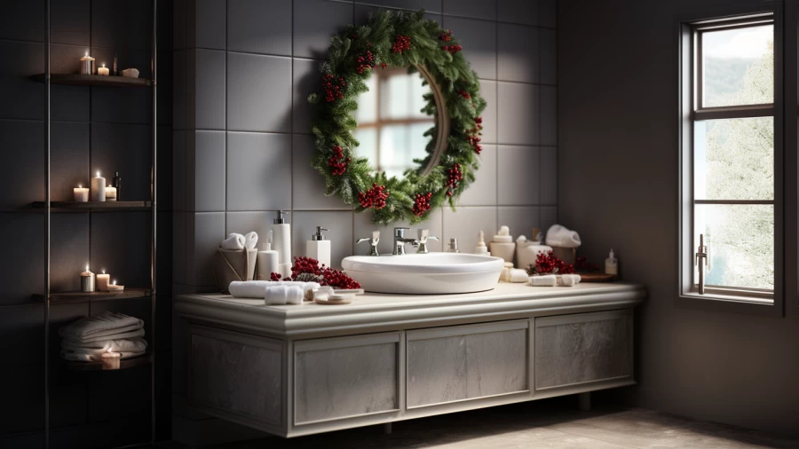 7 Festive Christmas Bathroom Decor Ideas for Your Home