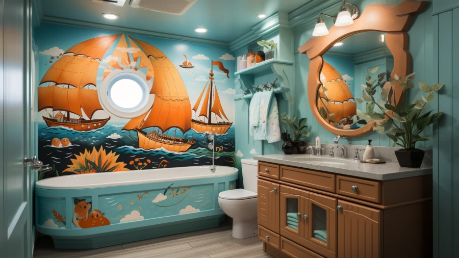 7 Creative and Enjoyable Kids Bathroom Concepts