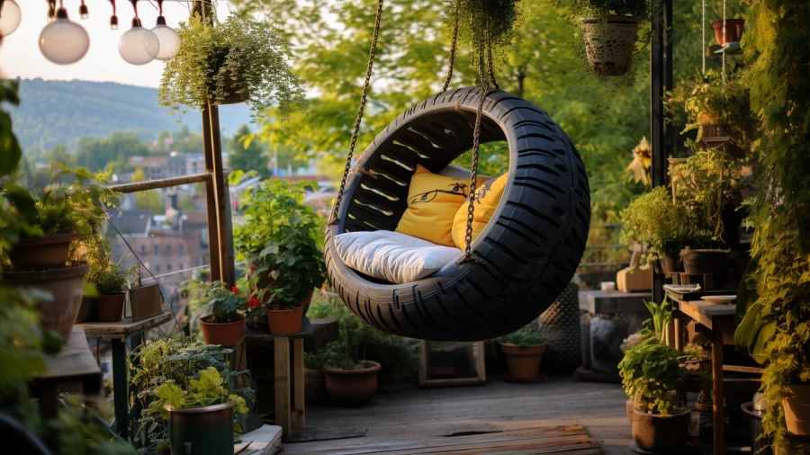 8 Swing Ideas for Balcony