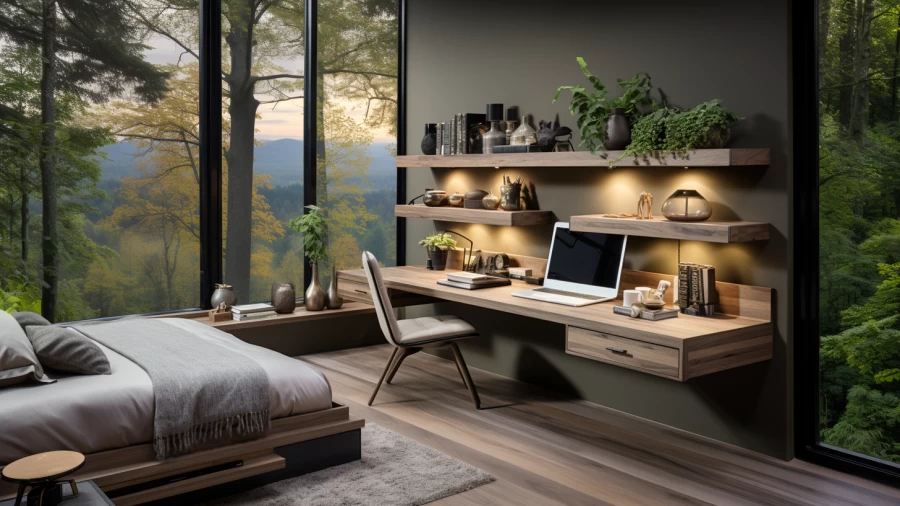 Seven Home Office Bedroom Ideas to Optimize Your Work-From-Home Space
