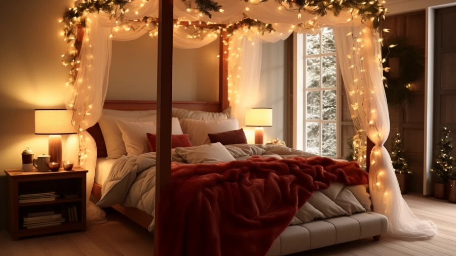 9 Festive Bedroom Christmas Decor Ideas for Your Home