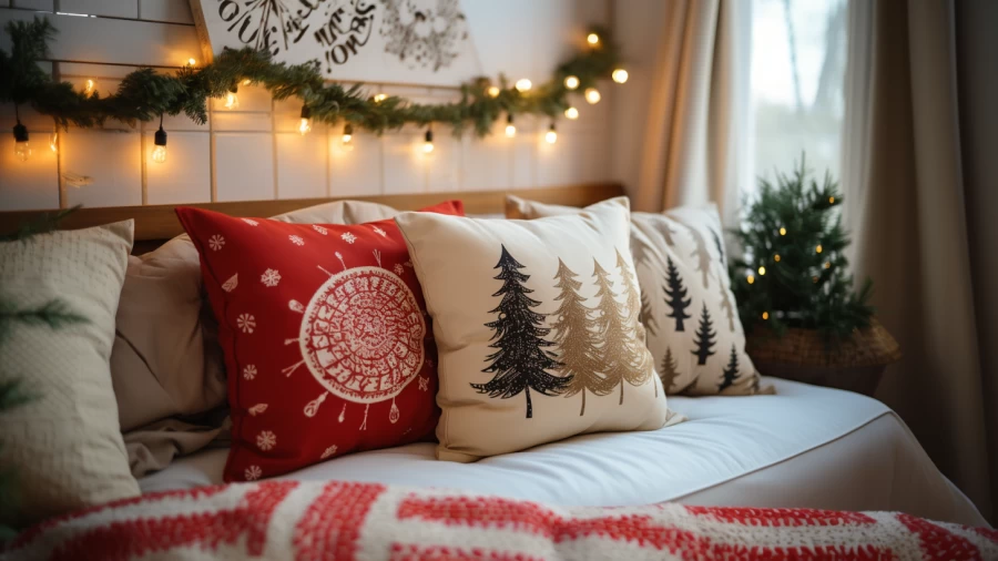 9 Festive Bedroom Christmas Decor Ideas for Your Home