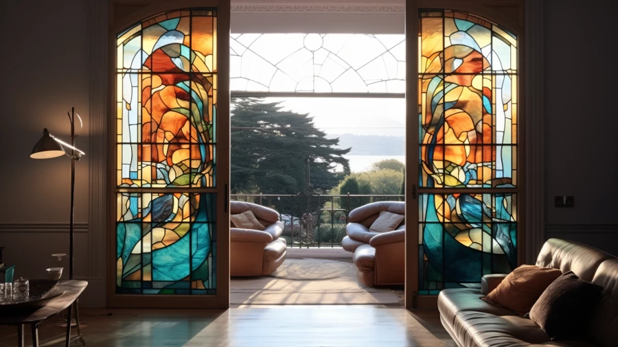 10 Creative Sliding Glass Door Covering Ideas