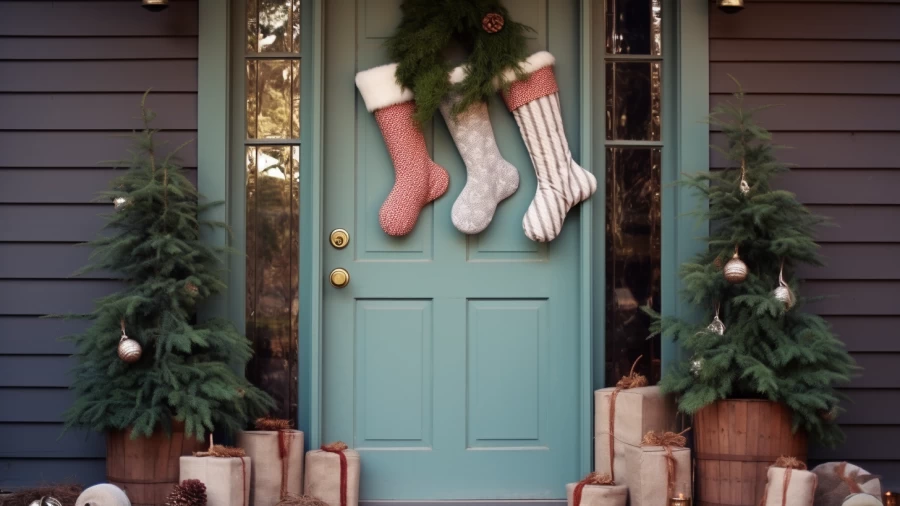9 Festive Christmas Home Door Decorations to Elevate Your Holiday Spirit