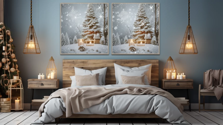 9 Festive Bedroom Christmas Decor Ideas for Your Home