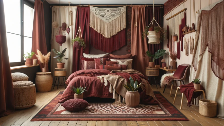 9 Stunning Red Paint Concepts in Your Home Decor