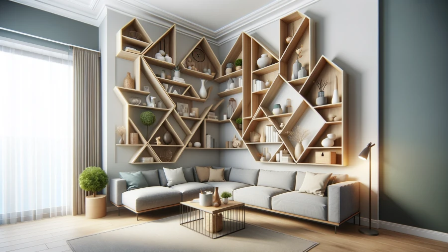 8 Chic Floating Shelves Perfect for Enhancing Your Living Room Décor