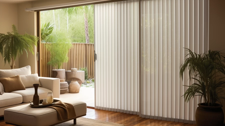 10 Creative Sliding Glass Door Covering Ideas