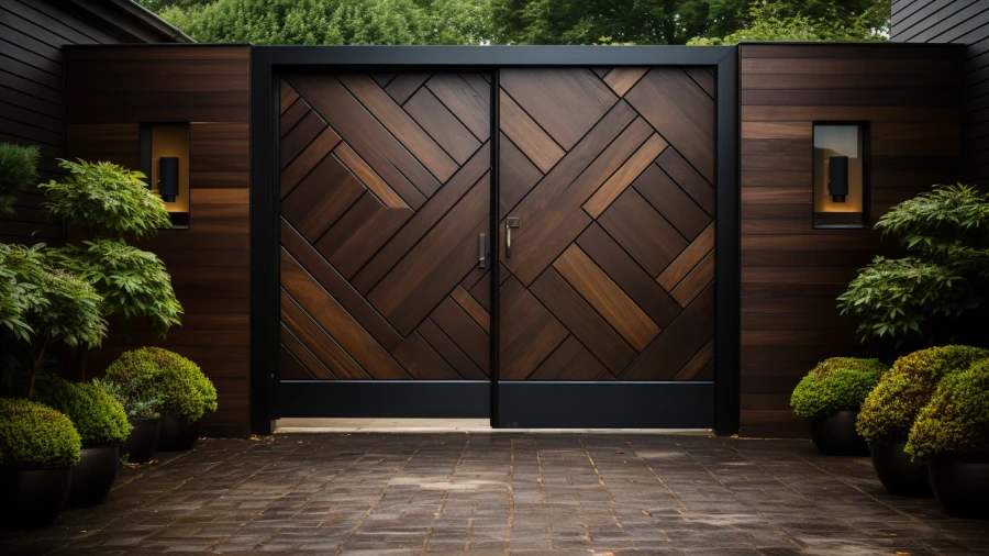 8 Stylish Wooden Gates to Enhance Your Home's Appeal