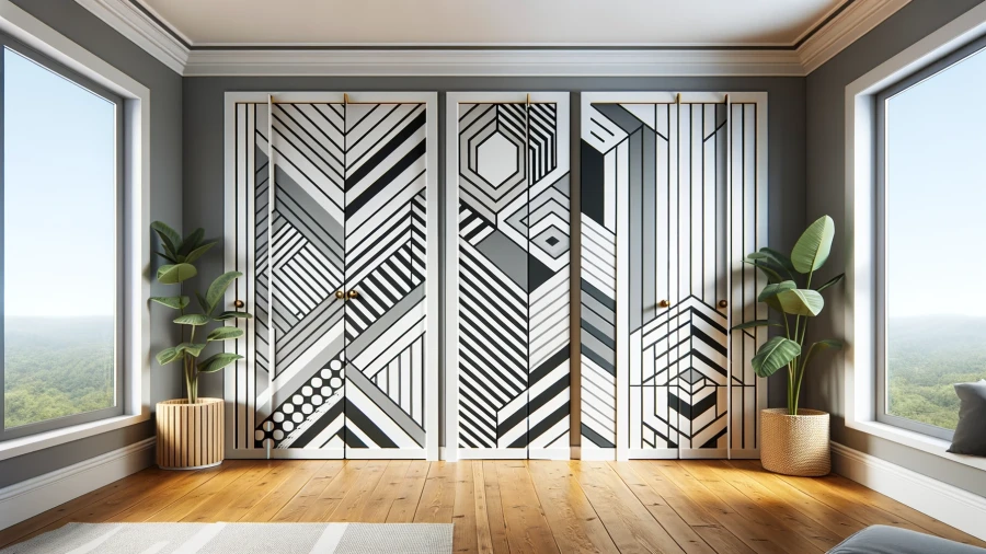 11 Creative Ideas for Decorating Your Closet Doors