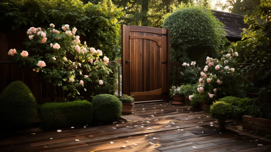 8 Stylish Wooden Gates to Enhance Your Home's Appeal