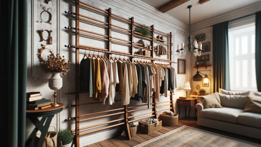 8 Innovative Ways to Use Cloth Hanging Rods in Your Home