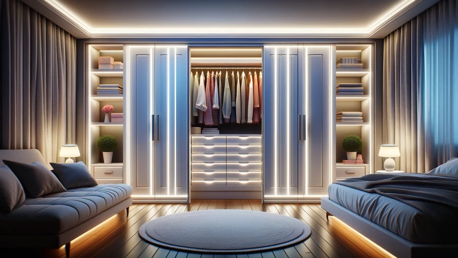 11 Creative Ideas for Decorating Your Closet Doors