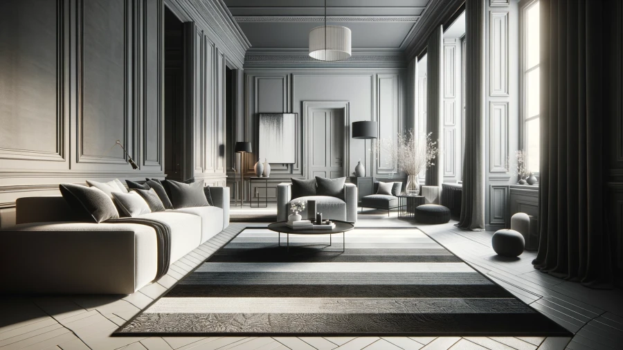 10 Stylish Living Room Rugs for Effective Space Zoning