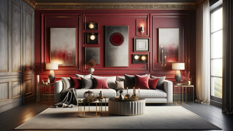9 Stunning Red Paint Concepts in Your Home Decor