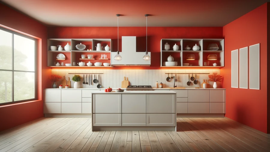 9 Stunning Red Paint Concepts in Your Home Decor