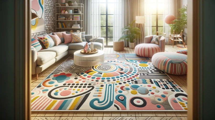 10 Stylish Living Room Rugs for Effective Space Zoning