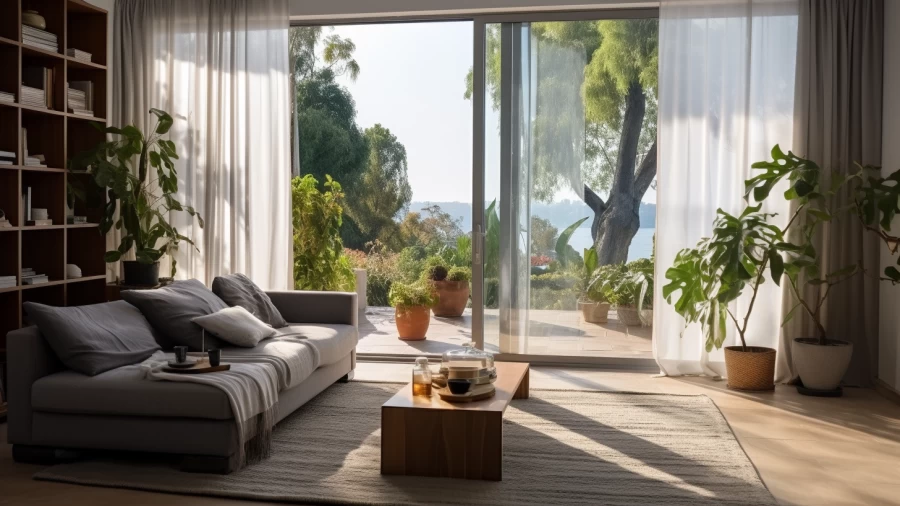 10 Creative Sliding Glass Door Covering Ideas