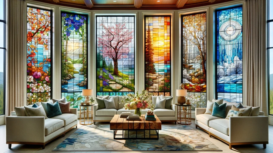 Enhance Your Space with 8 Creative Stained Glass Window Designs