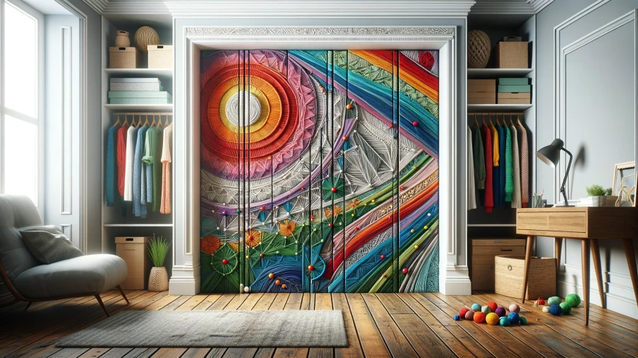 11 Creative Ideas for Decorating Your Closet Doors