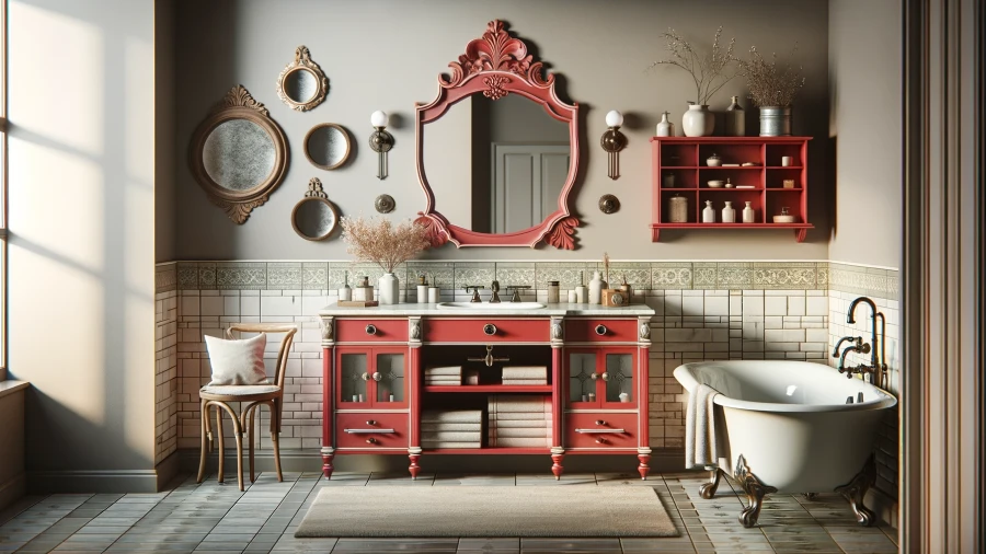 9 Stunning Red Paint Concepts in Your Home Decor
