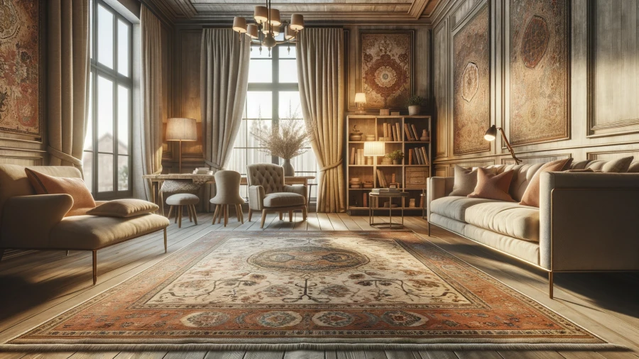 10 Stylish Living Room Rugs for Effective Space Zoning