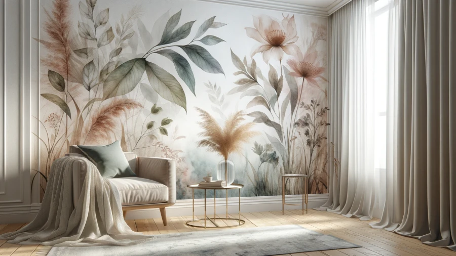 8 Botanical Wallpapers to Transform Your Home into a Calming Oasis