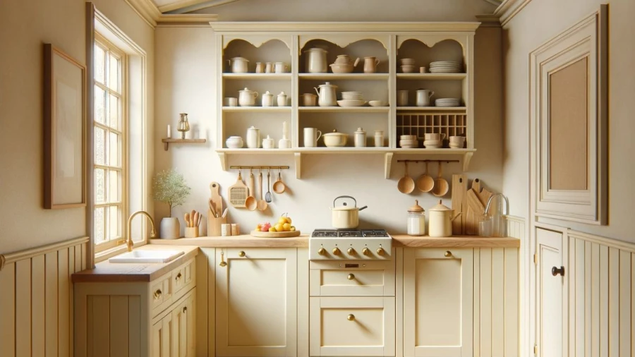 Transform Your Cozy Kitchen with 9 Paint Colors to Maximize Space