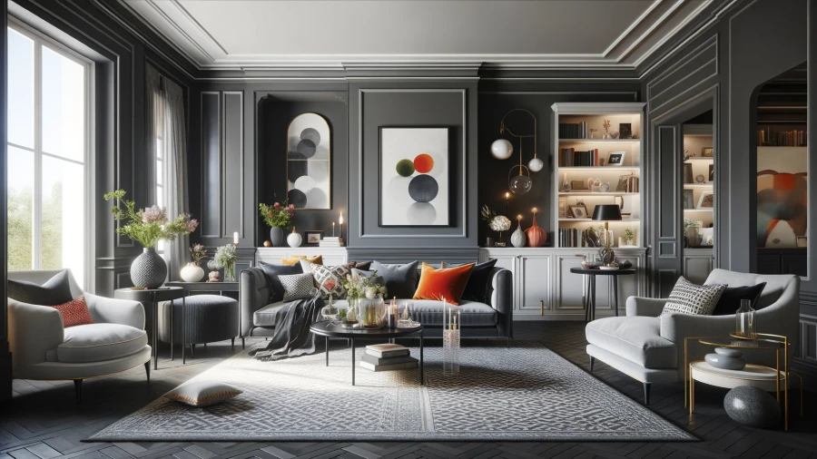 7 Trendy Charcoal Paint Shades for Enhancing Your Home Décor