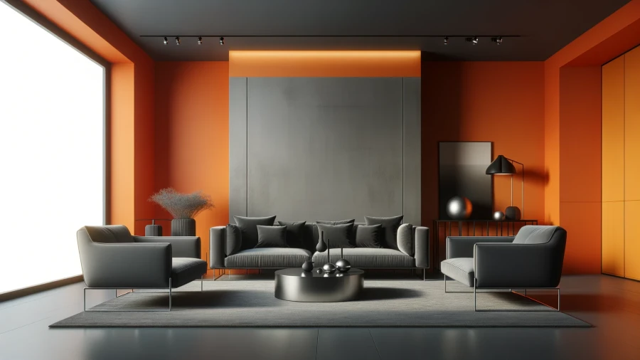 8 Striking Colors to Complement Orange Walls in Your Home