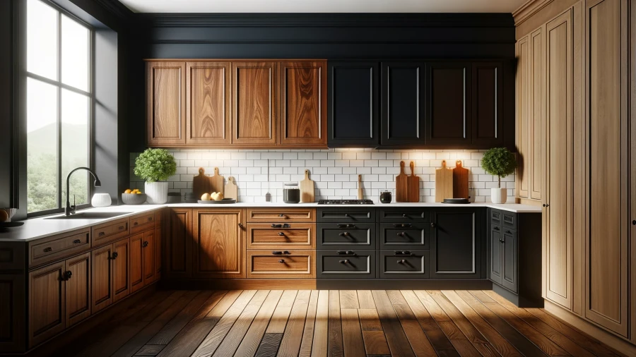 10 Classic Color Schemes for Kitchens Featuring Hickory Cabinets