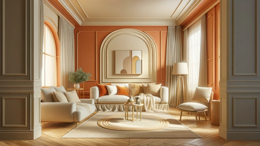 8 Striking Colors to Complement Orange Walls in Your Home