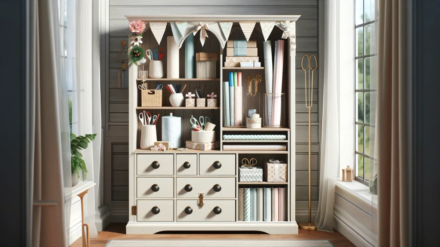 8 Creative Gift Wrapping Storage Solutions for a Clutter-Free Home