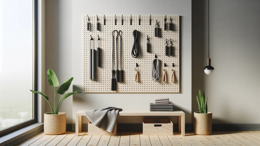 8 Clever Ways to Store Workout Equipment When It's Not in Use in your home