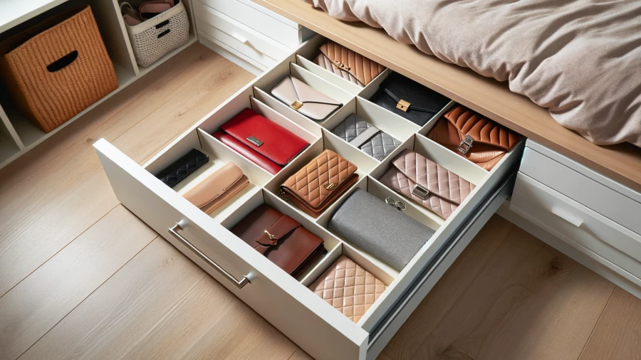 9 Storage Solutions for Organizing Handbags and Purses at Home