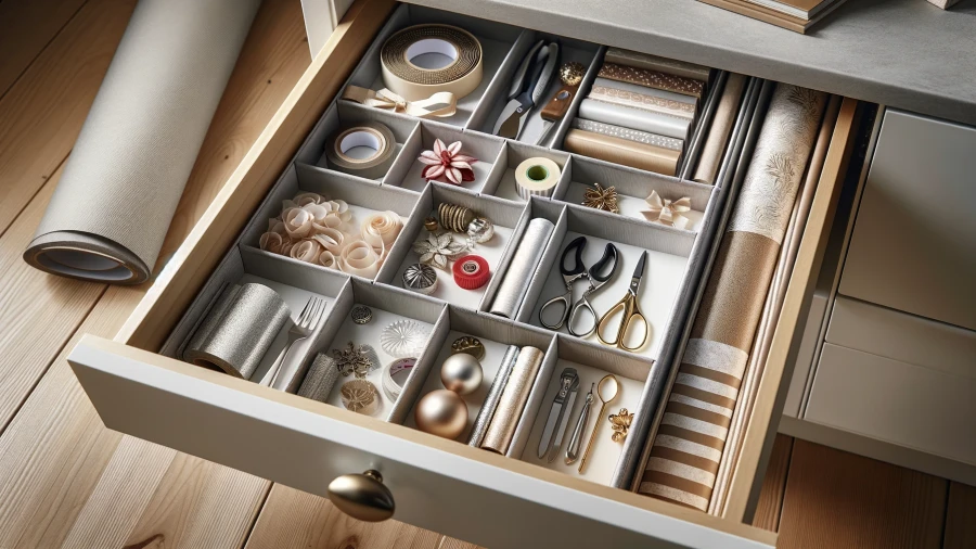 8 Creative Gift Wrapping Storage Solutions for a Clutter-Free Home