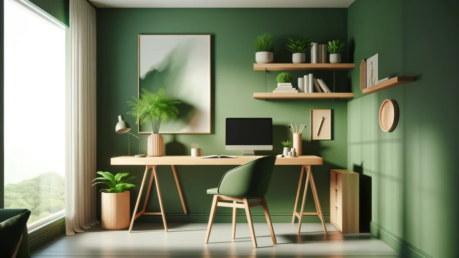8 Paint Colors to Enhance Your Home Office Ambiance