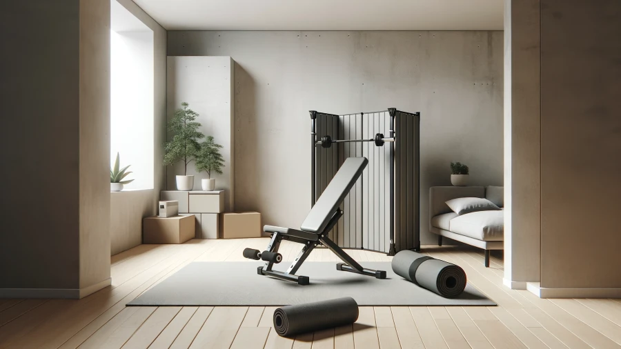 8 Clever Ways to Store Workout Equipment When It's Not in Use in your home
