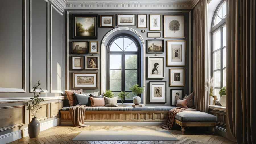 Transform Your Space with 9 Creative Window Accent Wall Concepts