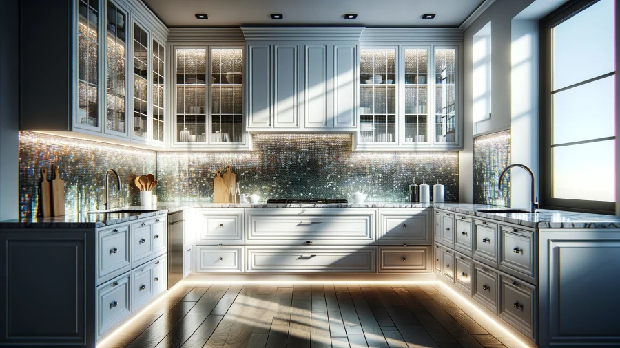 10 Stylish Backsplash Ideas for White Cabinets and Granite Countertops