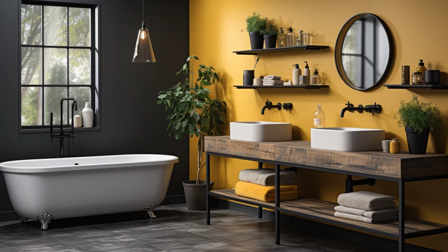 7 Opulent Bathroom Paint Hues