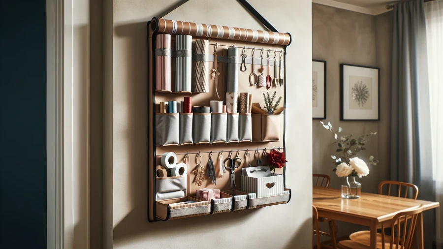 8 Creative Gift Wrapping Storage Solutions for a Clutter-Free Home