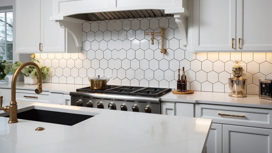 7 Stylish White Kitchen Backsplash Concepts for Your Residence