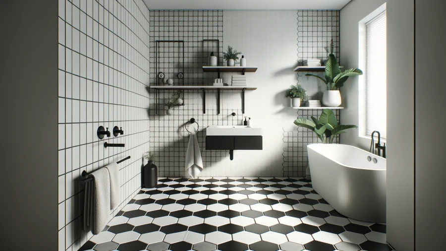 10 Beautiful Black-and-White Bathroom Ideas to Inspire Your Space