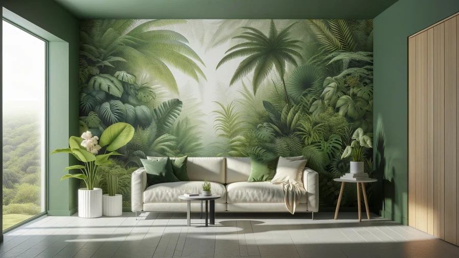 Transform Your Home with These 7 Tropical Jungle Wallpaper Concepts